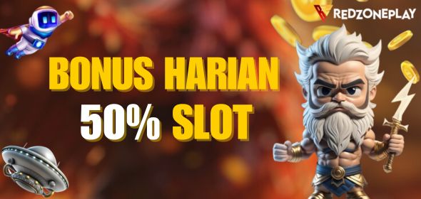 BONUS HARIAN 50%